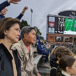 Allegacy Federal Credit Union Stadium - Took my parents out to the Wake Forest vs Georgia Tech football game on September 23, 2023. They both went to and met at Wake in the 1970s.
