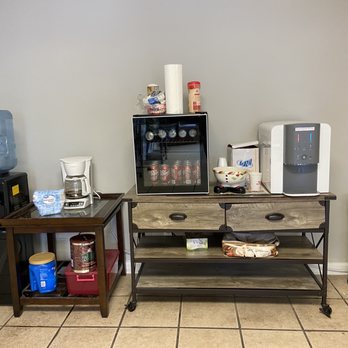 Suwanee Auto Repair - Refreshment station with water, coffee, coke, & Dr Pepper - Auto Repair Near Me - Suwanee, Georgia Suwanee Auto Repair - Refreshment station with water, coffee, coke, & Dr Pepper - Auto Repair Near Me - Suwanee, Georgia