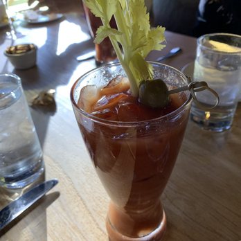 Scoma's Restaurant - Bloody Mary - Seafood Near Me - San Francisco, California