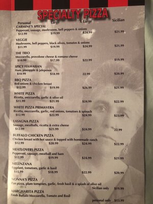 Menu photo 3 Carmine's Pizza Kitchen Henderson, NV Menu photo 3 Carmine's Pizza Kitchen Henderson, NV