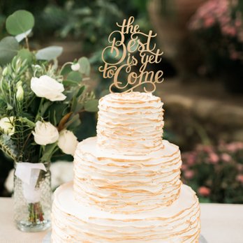 Layers Sensational Cakes - Gold banded three tier lemon cake baked with love by Layers - Bakeries Near Me - Monterey, California Layers Sensational Cakes - Gold banded three tier lemon cake baked with love by Layers - Bakeries Near Me - Monterey, California