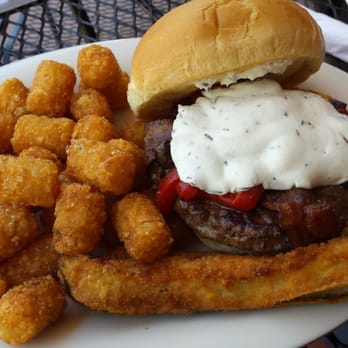 Buckeye Beer Engine - Tuscan burger. Tots. Fried pickle spear. - American Near Me - Lakewood, Ohio Buckeye Beer Engine - Tuscan burger. Tots. Fried pickle spear. - American Near Me - Lakewood, Ohio