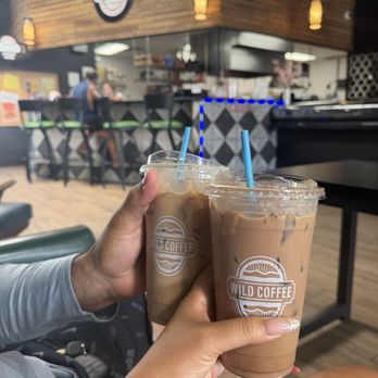 Wild Coffee - Left salted caramel mocha Right- soul latte - Coffee & Tea Near Me - Lake Havasu City, Arizona Wild Coffee - Left salted caramel mocha Right- soul latte - Coffee & Tea Near Me - Lake Havasu City, Arizona