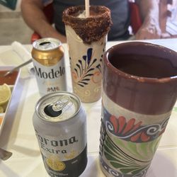 La Lomita - Loved the ceramic glasses!