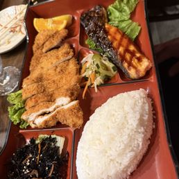 Bento dinner Bento dinner