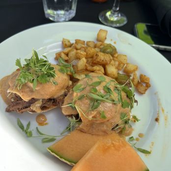 Woody's Wharf - Short Rib & Chipotle Benedict - Seafood Near Me - Newport Beach, California Woody's Wharf - Short Rib & Chipotle Benedict - Seafood Near Me - Newport Beach, California