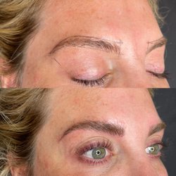 Eyebrow microblading