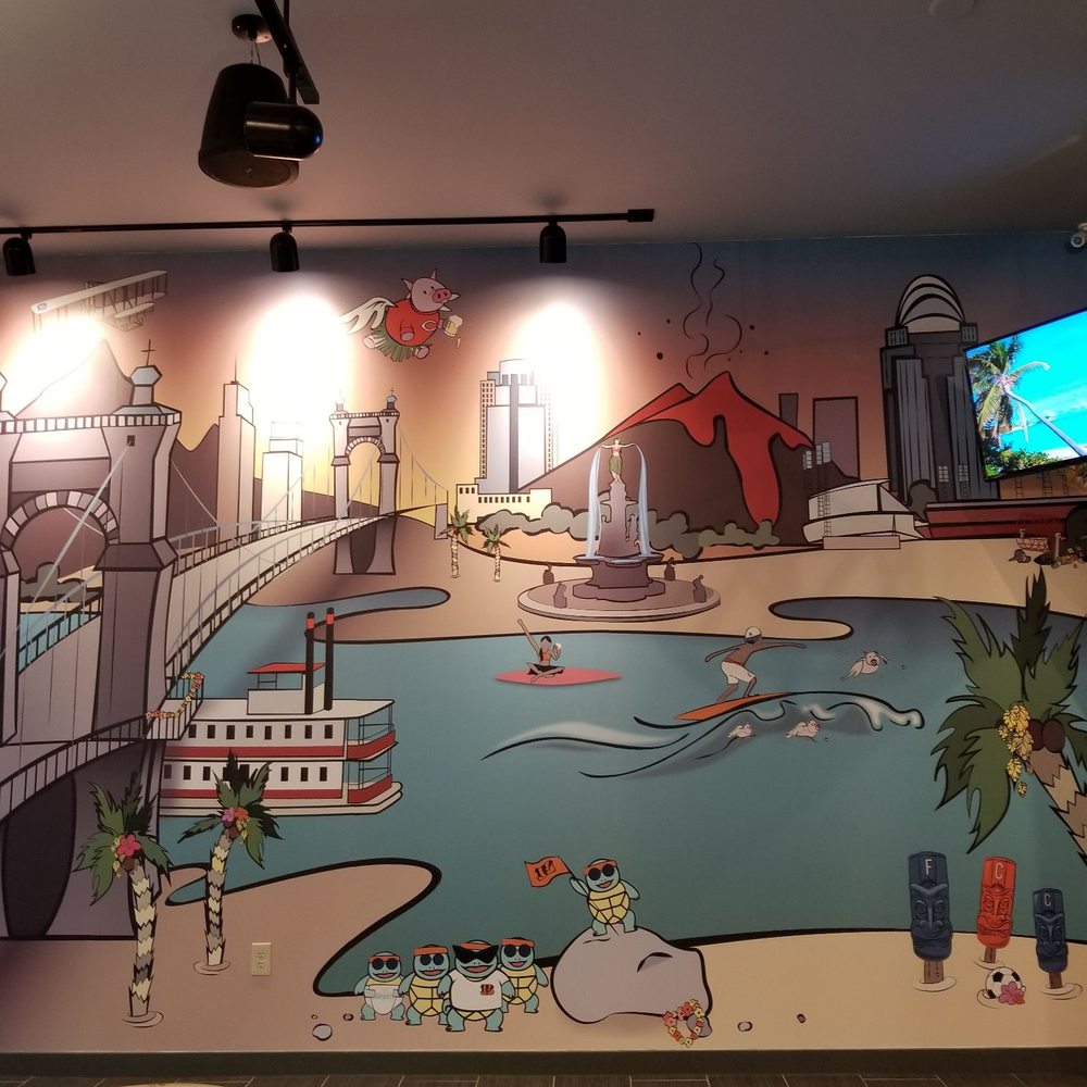 Poke Hut - Love this mural - Poke Near Me - Cincinnati, Ohio Poke Hut - Love this mural - Poke Near Me - Cincinnati, Ohio