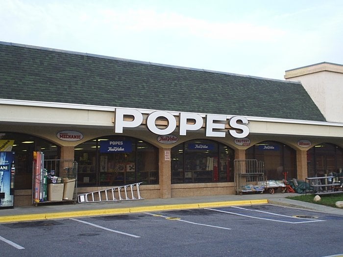 POPE’S TRUE VALUE HARDWARE Updated October 2024 11552 US 15 501 Hwy