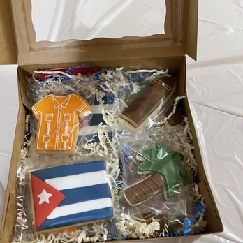 Crushed Sugar - a box of cookies with flags - Specialty Food Near Me - O'Fallon, Missouri