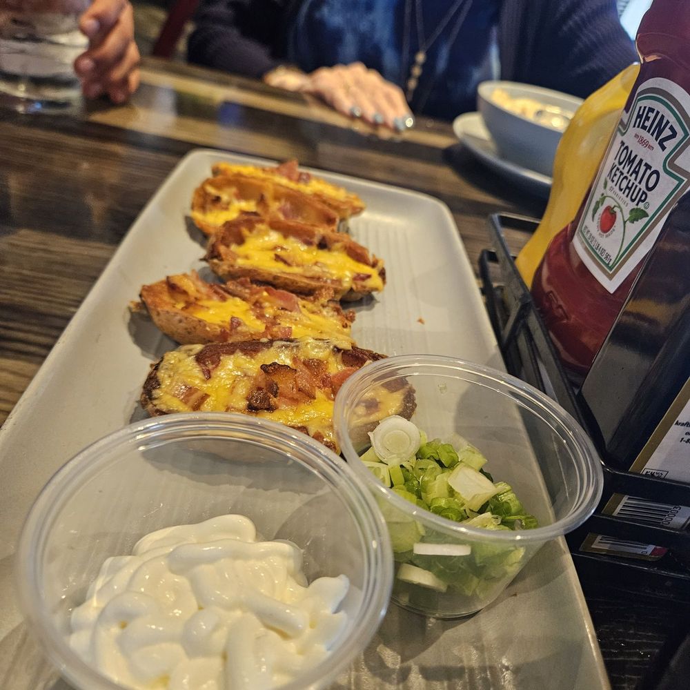 Raiders Tavern & Grill - Loaded Potato Skins - American Near Me - Henderson, Nevada Raiders Tavern & Grill - Loaded Potato Skins - American Near Me - Henderson, Nevada