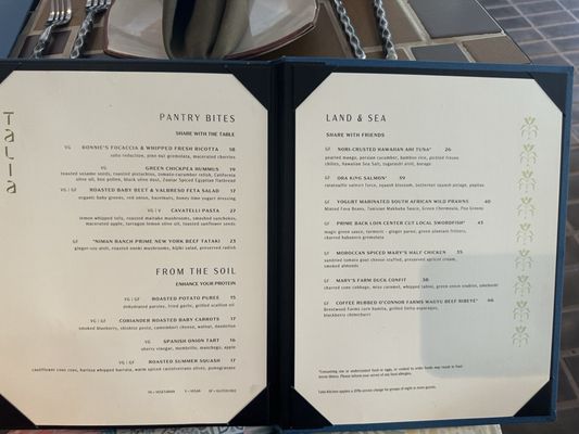 Menu photo 6 Talia Kitchen Murrieta, CA