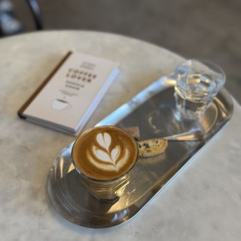 Comet Over Delphi - Second Visit for Cortado - Coffee & Tea Near Me - Highland Park, California