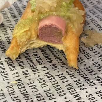 100 Montaditos - Undercooked hot dog - Sandwiches Near Me - Seville, SE 100 Montaditos - Undercooked hot dog - Sandwiches Near Me - Seville, SE