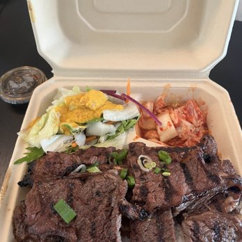 Gushi - Kalbi Plate - Korean Near Me - Los Angeles, California Gushi - Kalbi Plate - Korean Near Me - Los Angeles, California