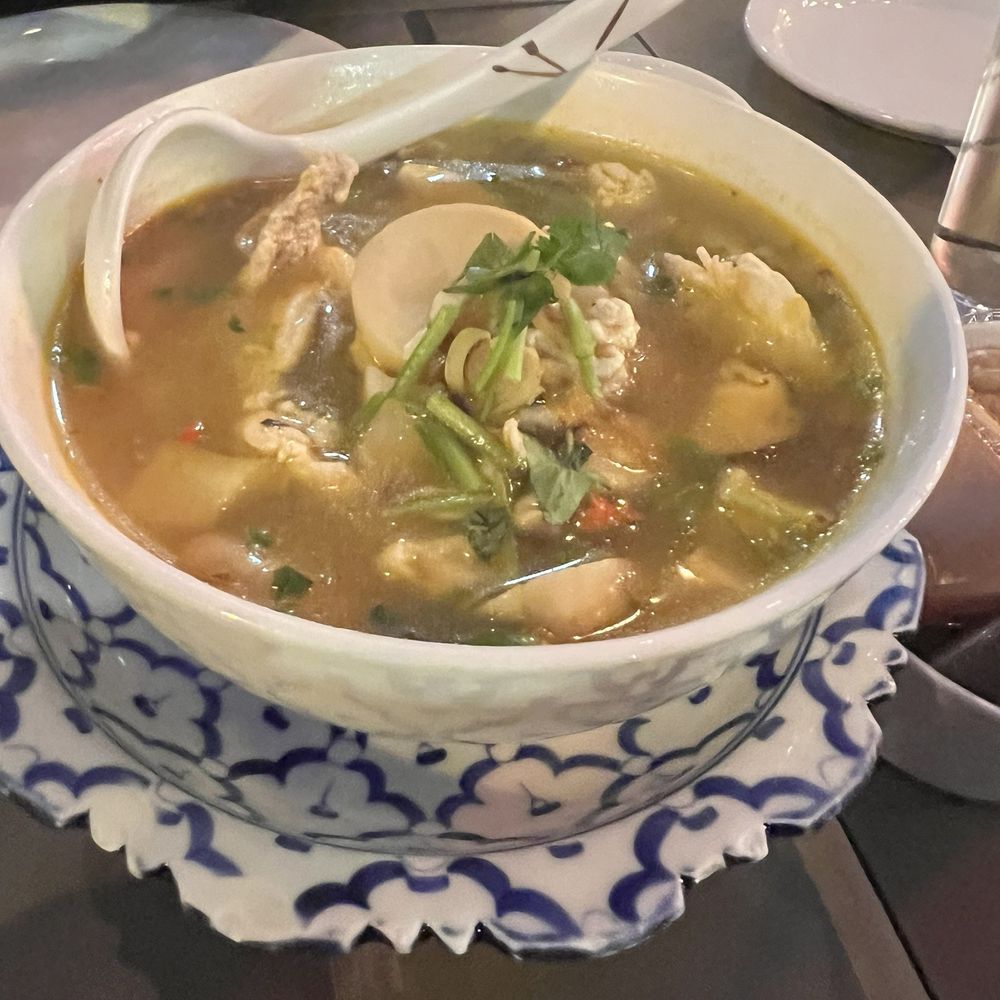 Tee Nee Thai Cuisine - Tom yum soup w chicken - Thai Near Me - San Jose, California