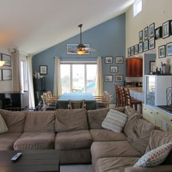 LbiBeachRentalNJ - View from 3rd floor living room of Dinning area
