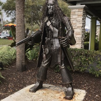 Mellow Mushroom Clearwater - The pirate outside Mellow Mushroom - Pizza Near Me - Clearwater, Florida Mellow Mushroom Clearwater - The pirate outside Mellow Mushroom - Pizza Near Me - Clearwater, Florida
