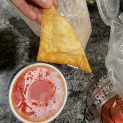 Hao Chinese Cuisine - A5. Sweet Cheese Wontons (6)