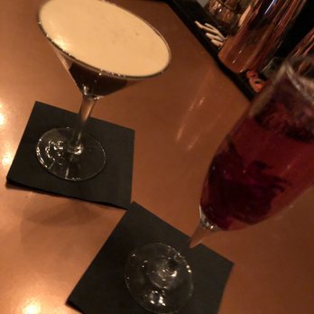 BrickHouse 737 - Espresso Martini and the hibiscus Prosecco - New American Near Me - Ouray, Colorado