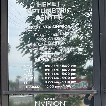 Hemet Optometric Center - Hours - Optometrists Near Me - Hemet, California Hemet Optometric Center - Hours - Optometrists Near Me - Hemet, California