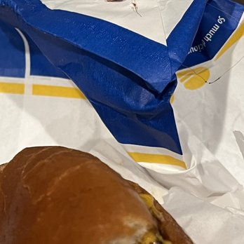Baker's Drive-Thru - Hair all in my food from baker had go back because they made my food wrong in the first this what got when I went back - Burgers Near Me - Ontario, California