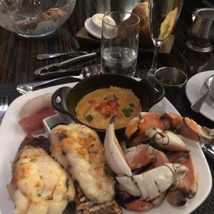 Photo of BLT Steak - Las Vegas, NV, United States. Lobster, crab and ravioli