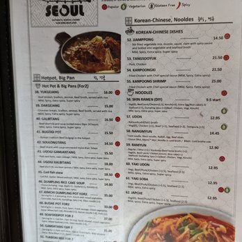 Seoul - Boston - Menu (Hot Pot, Big Pan, Korean-Chinese, Noodles - Korean Near Me - Boston, Massachusetts Seoul - Boston - Menu (Hot Pot, Big Pan, Korean-Chinese, Noodles - Korean Near Me - Boston, Massachusetts