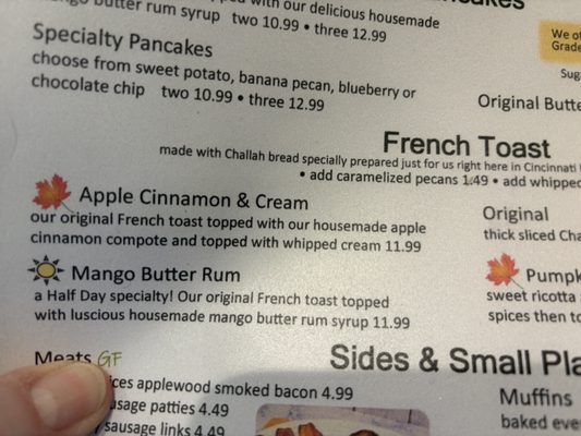 Menu photo 2 Half Day Cafe Mason, OH Menu photo 2 Half Day Cafe Mason, OH