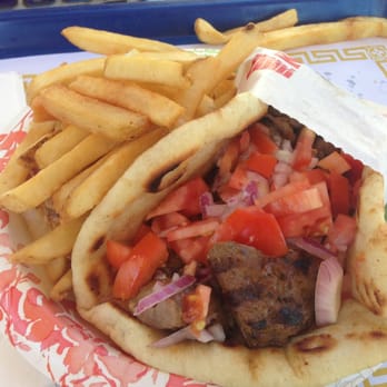 Yiassoo - Lamb Gyro with fries - Greek Near Me - Cupertino, California