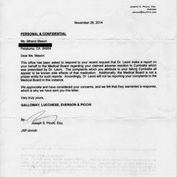 James F Leoni, MD
