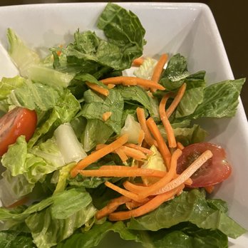 Cafe Americain - Side salad comes with the lunch specials - American Near Me - Baton Rouge, Louisiana