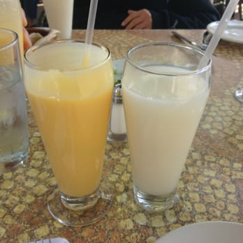 DishDash - Mango Lassi + Pineapple Coconut Juice - Middle Eastern Near Me - Sunnyvale, California