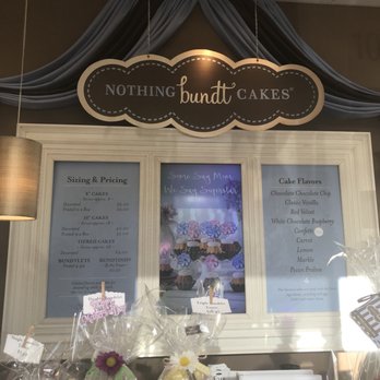 Nothing Bundt Cakes - MENU! - Bakeries Near Me - Mill Creek, Washington