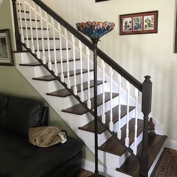Ray's Flooring - Tobacco Road Acacia staircase - Flooring Near Me - Charleston, South Carolina