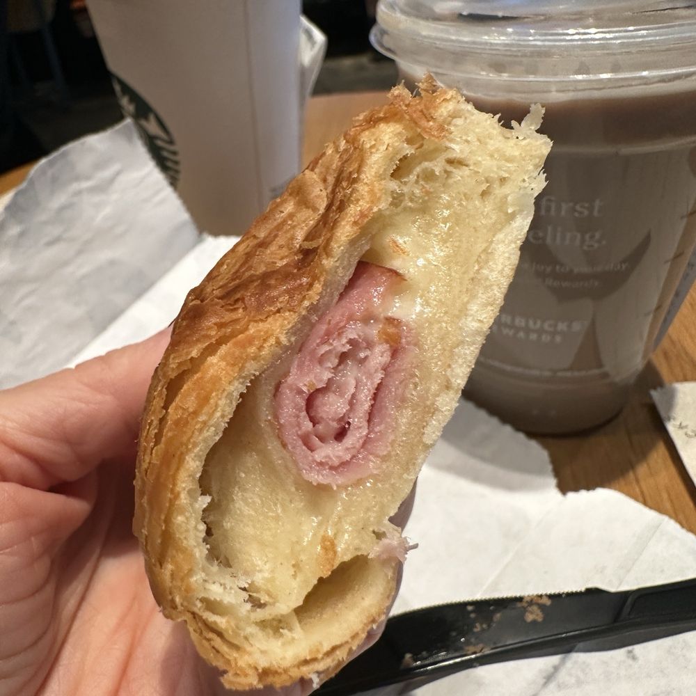 Starbucks - Ham and cheese croissant - Coffee & Tea Near Me - Freehold, New Jersey Starbucks - Ham and cheese croissant - Coffee & Tea Near Me - Freehold, New Jersey