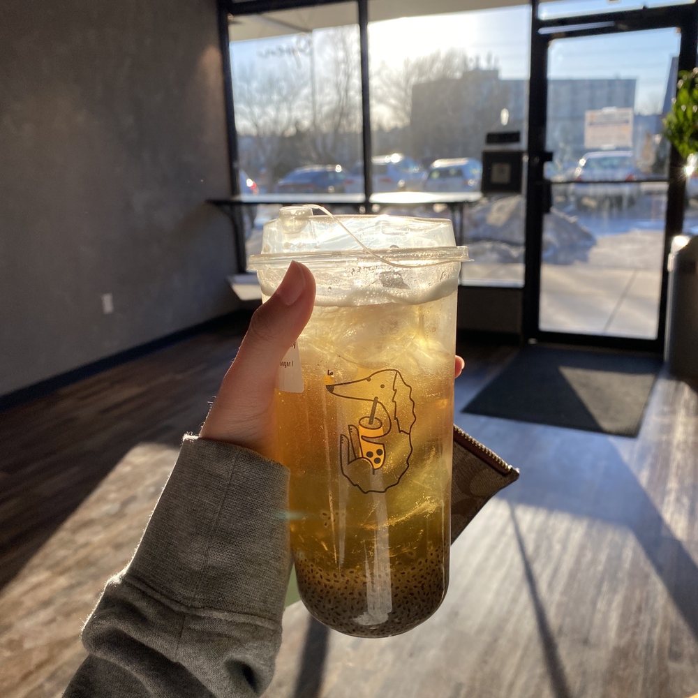 Wintermelon Lemonade with Aiyu and Basil seeds Wintermelon Lemonade with Aiyu and Basil seeds
