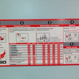 Instructions for washer in Dutch Instructions for washer in Dutch