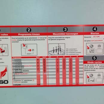 Wash Club - Instructions for washer in Dutch - Laundry Services Near Me - Brussels, BRU Wash Club - Instructions for washer in Dutch - Laundry Services Near Me - Brussels, BRU