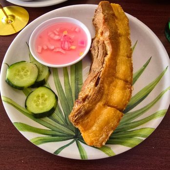 Julie-Ryan Philippine Cuisine - Lechon 2/5 - Dry and bland. Sauce is good. - Food Delivery Services Near Me Julie-Ryan Philippine Cuisine - Lechon 2/5 - Dry and bland. Sauce is good. - Food Delivery Services Near Me