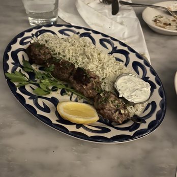 Aba - Lamb and Beef Kefta - Mediterranean Near Me - Chicago, Illinois