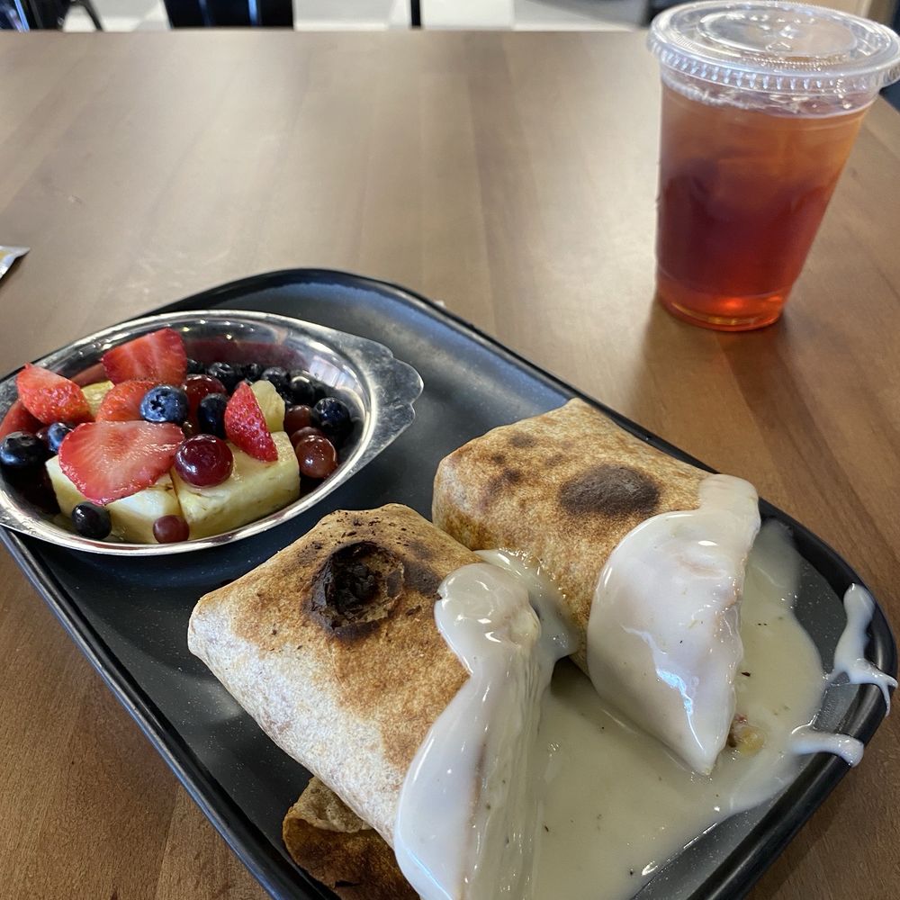 Cafe Moxo - Egg and bean breakfast burrito made to order mmmmm! - Cafes Near Me - Springfield, Illinois Cafe Moxo - Egg and bean breakfast burrito made to order mmmmm! - Cafes Near Me - Springfield, Illinois