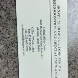 Scott M. Dowell - His card