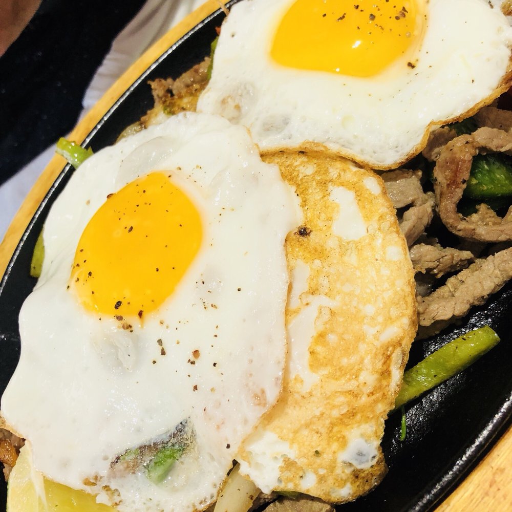 Fajita platter with eggs Fajita platter with eggs