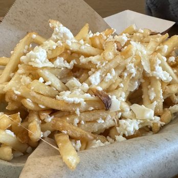 Hummus Mediterranean Kitchen - GREEK FRIES  Fries with parmesan, garlic & feta - Mediterranean Near Me - San Francisco, California