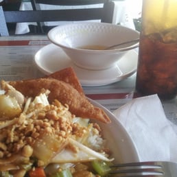 Kung Pao Chicken, Egg Drop Soup and a Soda Kung Pao Chicken, Egg Drop Soup and a Soda