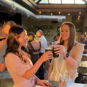 Executive Connections Dating - Matchmakers, and Co-founders, Jorrie and Tiffany celebrating connections made at Executive Connections Dating's curated matchmaking event! - Matchmakers Near Me