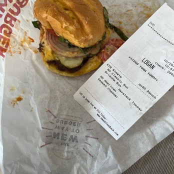Smashburger - a sandwich on a wrapper with a receipt - Fast Food Near Me - Burnsville, Minnesota Smashburger - a sandwich on a wrapper with a receipt - Fast Food Near Me - Burnsville, Minnesota