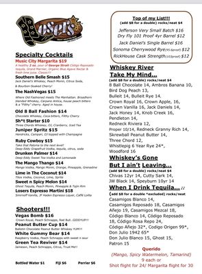 Menu photo 7 Losers Bar Las Vegas, NV Menu photo 7 Losers Bar Las Vegas, NV