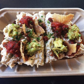 Burnt Crumbs - Chicken salad club toast. - New American Near Me - Irvine, California Burnt Crumbs - Chicken salad club toast. - New American Near Me - Irvine, California